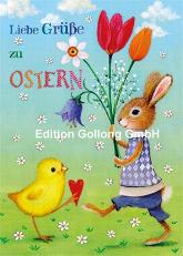 Postkarte Liebe Gr��e zu Ostern